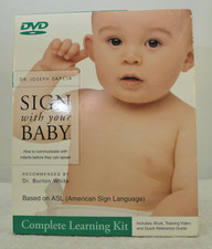 Sign With Your Baby By Dr Joseph Garcia New In Box Video Book Quick Reference