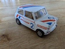 Vintage Corgi British Leyland Mini 1000 Dunlop Racing No.2 – Made in GB
