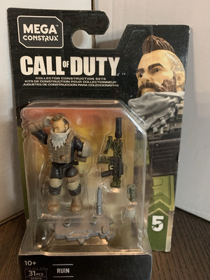New Mega Construx Call of Duty COD Series 5 Ruin Figure New Sealed 2019 rare HTF