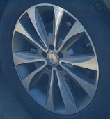 2013-2016 GL Class OE Wheel 166 Type Gl350 20x8-1/2 10 Spoke Mercedes-Benz