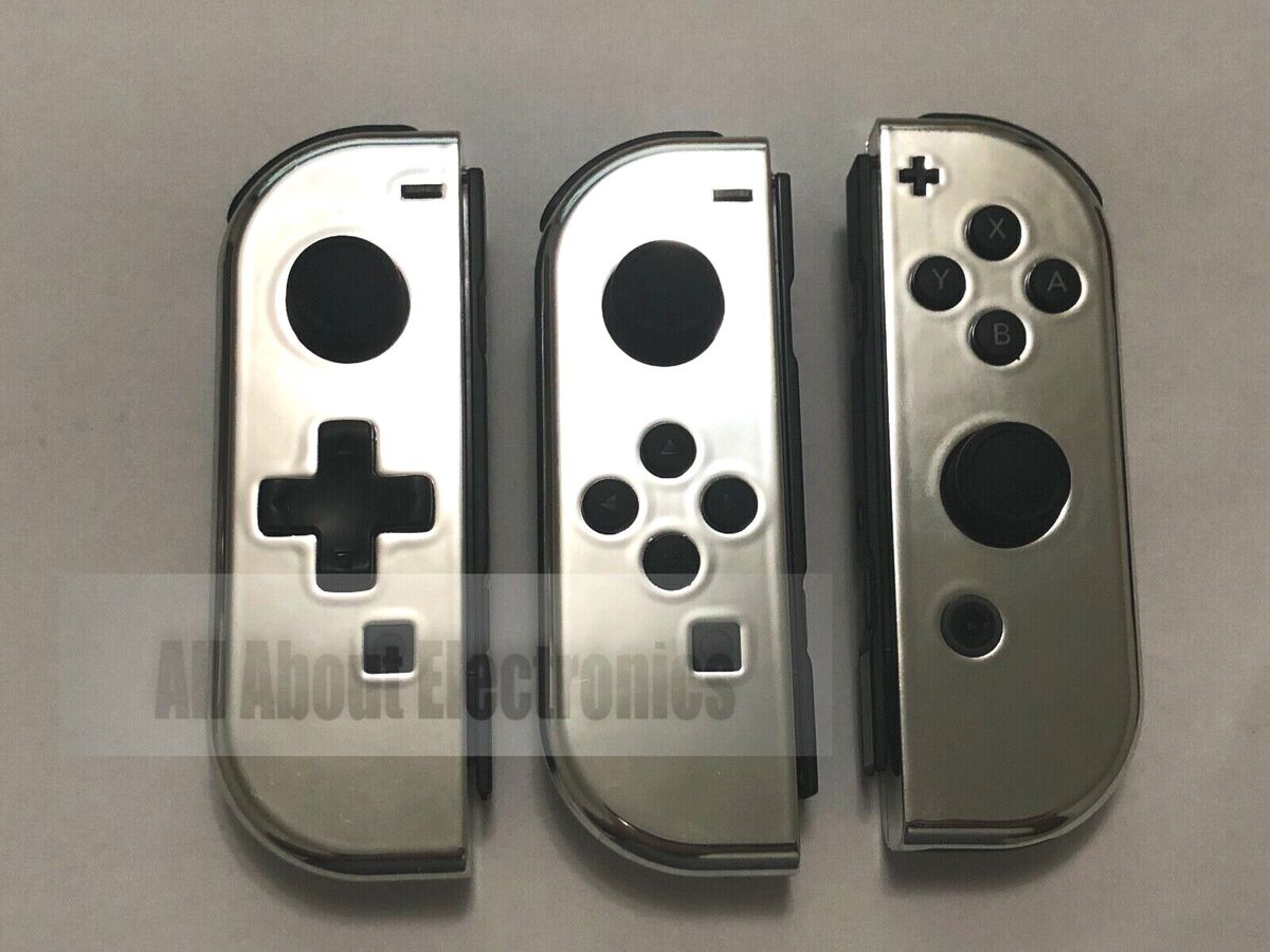 Nintendo Switch Custom Joy Con Controller Joy-Cons White D-PAD NEW