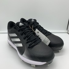 Adidas Women  s Softball Cleats Metal Size 8.5 Black PureHustle 2 H00984 New