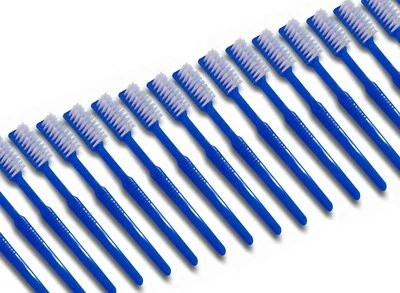 UNIGLOVES Einmalzahnbürsten Reisezahnbürste für Camping, Outdoor etc. m Zahnpasta imprägn.