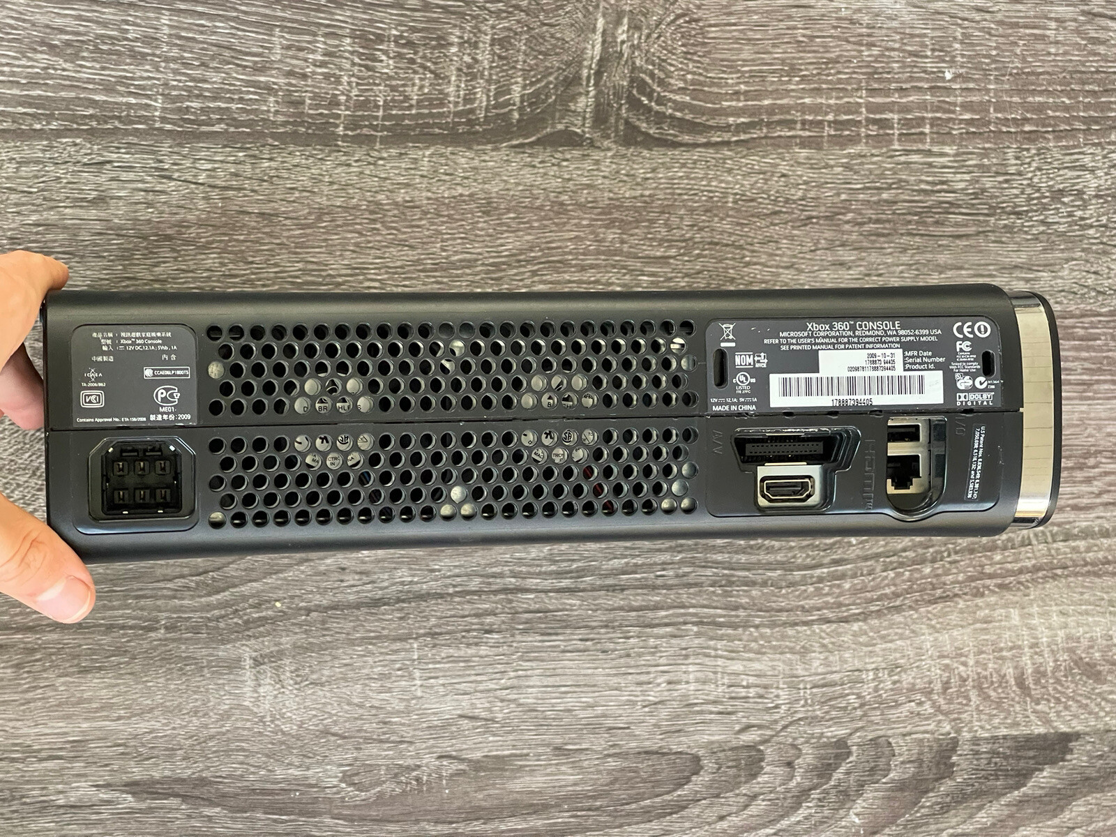 Microsoft Xbox 360 Elite 120GB Console 885370204049 eBay