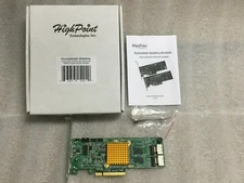 New HighPoint RocketRAID 4520SGL 8 Port PCI Express SAS/SATA Host Bus Adapter