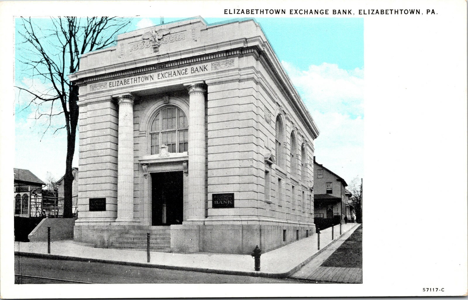 Elizabethtown Exchange Bank Elizabethtown Pennsylvania PA Unposted