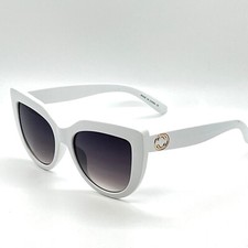 Cat Eye Sunglasses White Frame Fashion Sun Glasses Women Street Driving Wear New