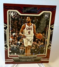 2021 Chronicles Evan Mobley Rookie Playbook #287 Blue /99 (RC)