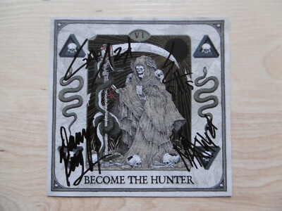 Suicide Silence Autogramme signed CD Booklet ''Become The Hunter''