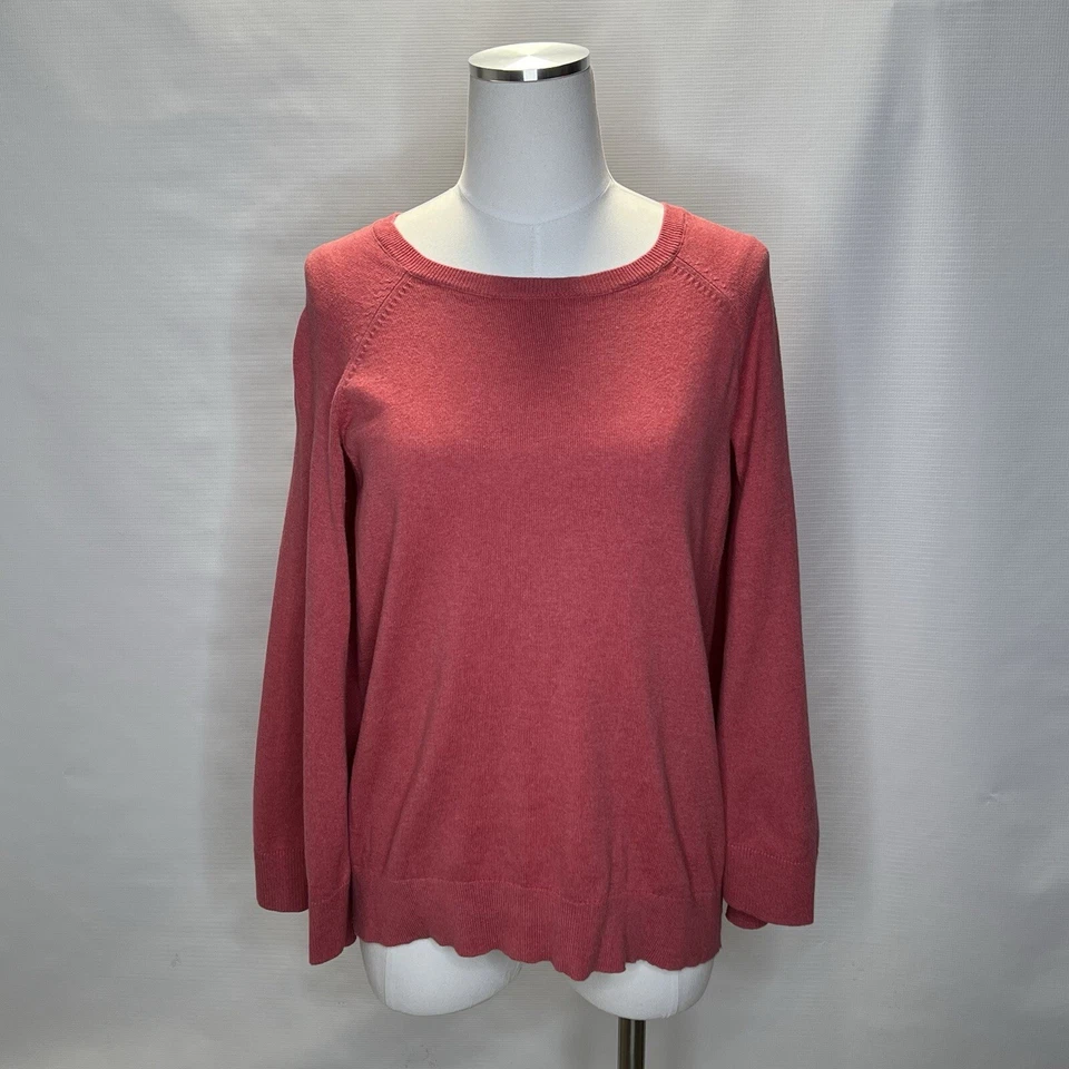 TRINA TURK Fuschia Knit Sweater Cape Poncho Sweater Top Medium Sleeveless - Image 2 of 4
