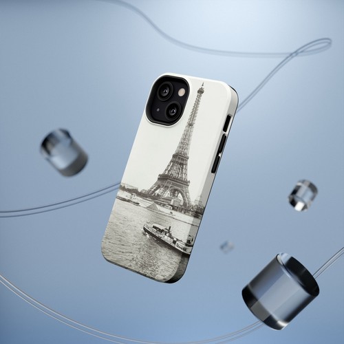 Parisian Eiffel Tower Vintage Photo - Tough Phone Case - Paris Mobile Cover - 第 104/151 張圖片