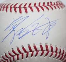 JEN-HO TSENG SIGNED RAWLINGS MLB MAJOR LEAGUE BASEBALL CHICAGO CUBS JEN HO COA 