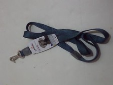 Petmate Signature Deluxe Leash Size 5/8" X 6' OR 1" X 6' Color Gray Series