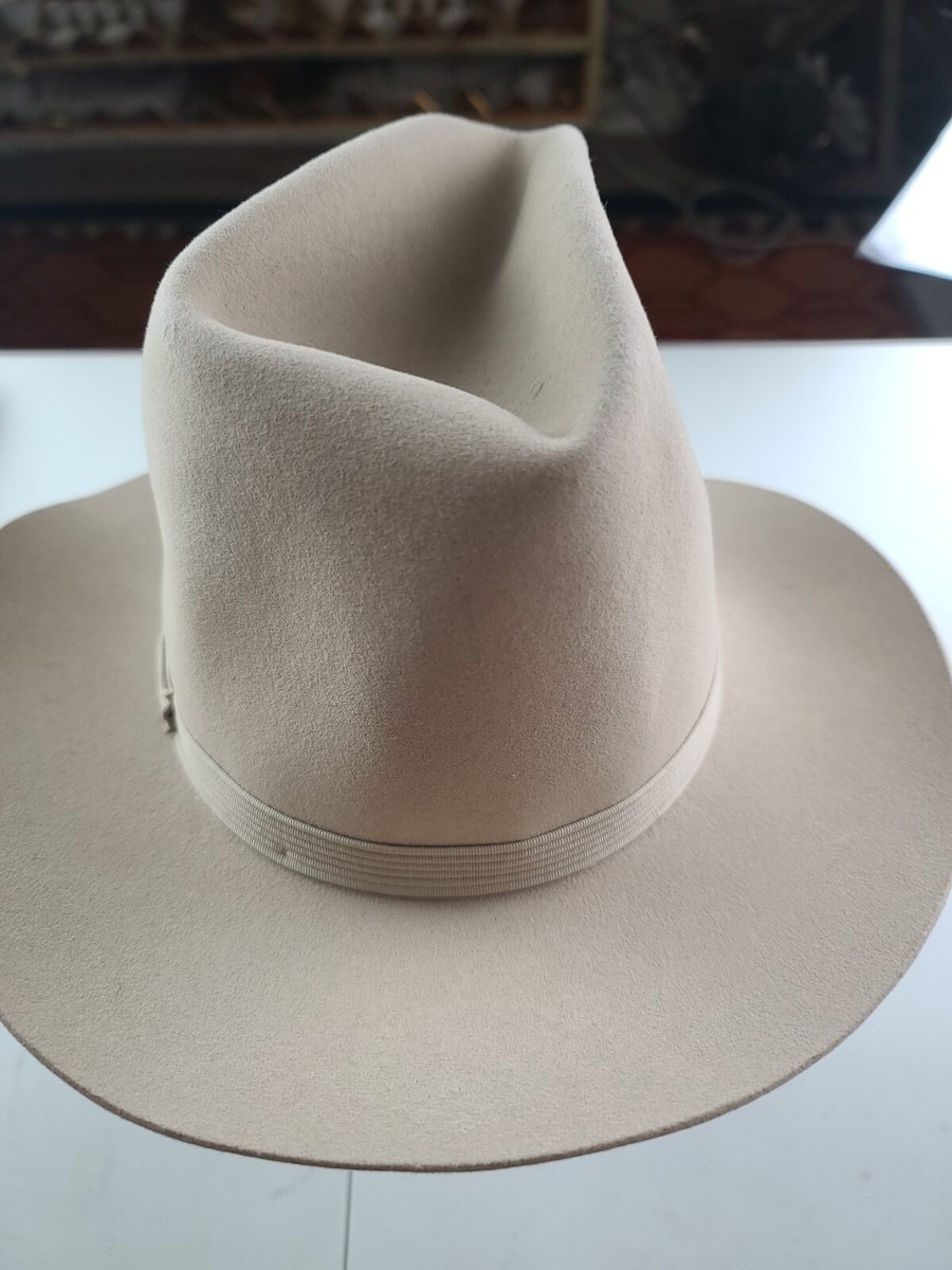 Resistol Beaver Cowboy Hat XXX Size 7 Beige | eBay