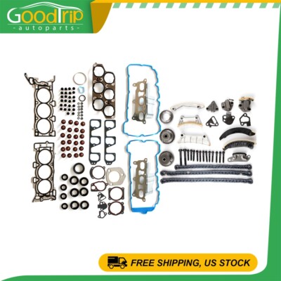 Head Gasket Set Timing Chain Kit Fits 2008-2008 Buick Enclave 3.6L DOHC