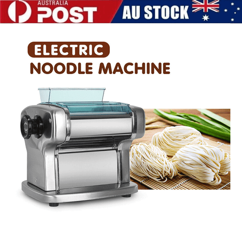 Household Electric Noodle Machine Pasta Dumpling Wrapper Maker Cutter Roller AU - Picture 3 of 23