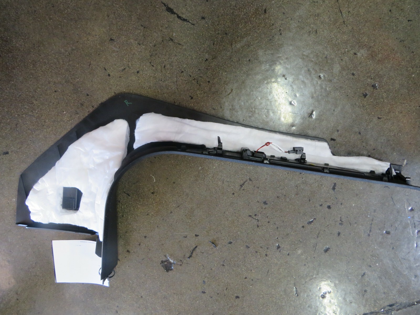 Maserati Levante, RH, Right, Kick Trim Panel, Used, P/N 670040373