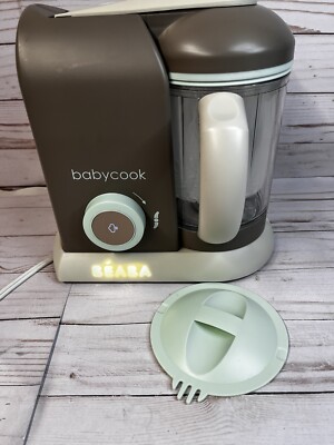Beaba BabyCook Solo 4 in 1 Baby Food Maker Processor Steam Cook Blender Latte/Mt