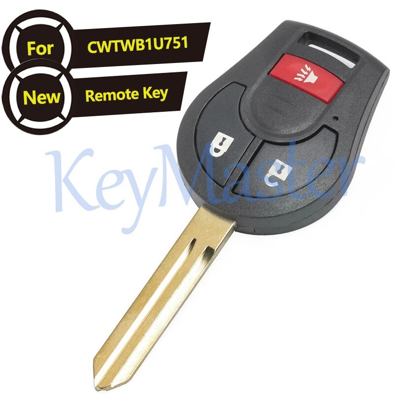 Remote Key for Nissan March Juke X-Trail Cube Versa Fob