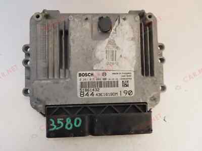 51861432 ENGINE CONTROL UNIT ECU LANCIA DELTA 844 1.9 D 140KW 190 BOSCH 0281015404