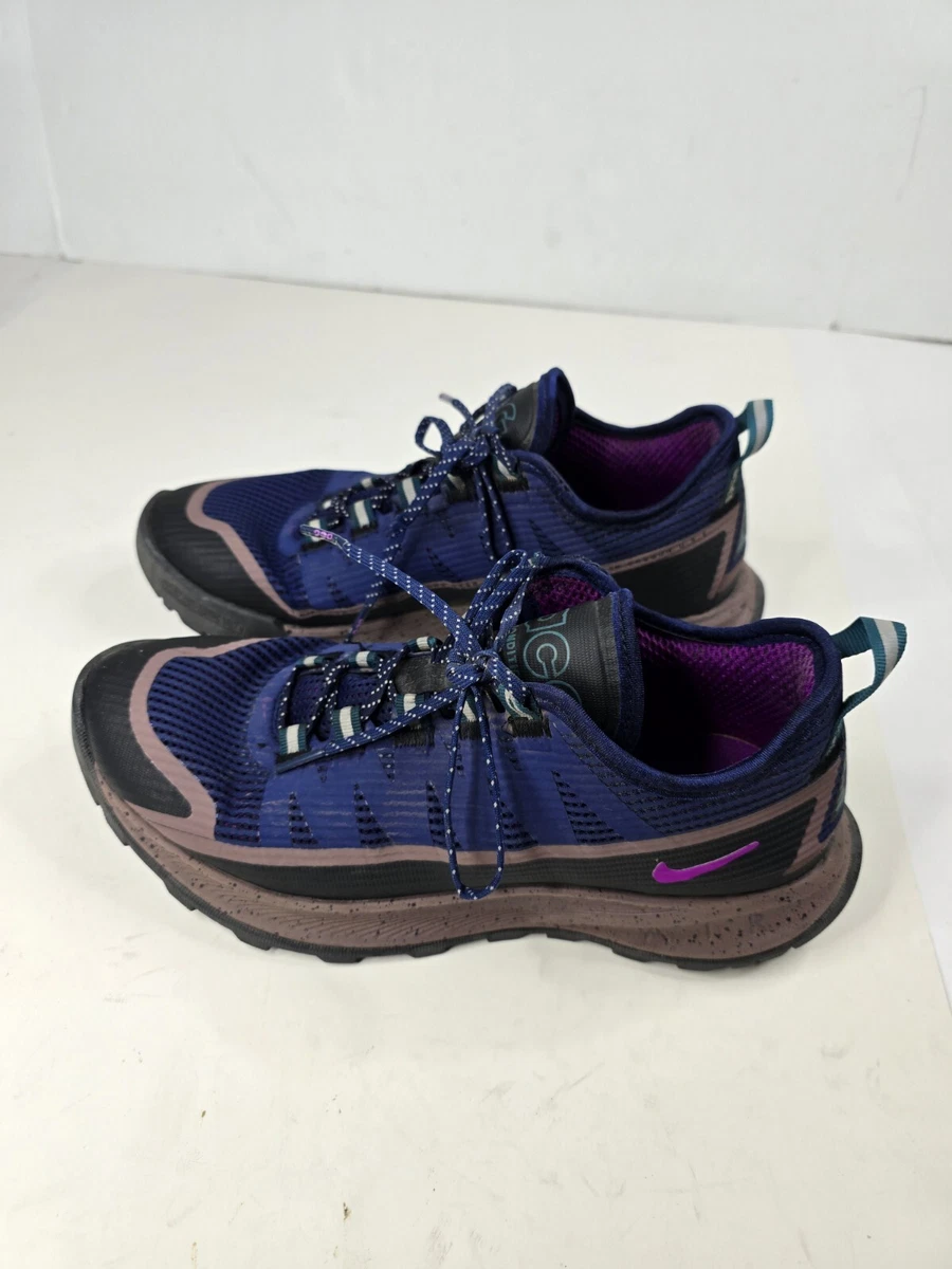 Nike ACG Air Nasu Coastal Blue Void Vivid Purple Men’s Size 11 Trail Shoes Nike ACG Air Nasu Blue Void Purple for Sale | Authenticity  main image 2