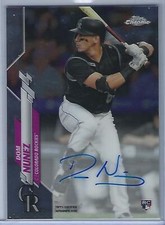 Dom Nunez 2020 Topps Chrome Rookie Auto RA-DN