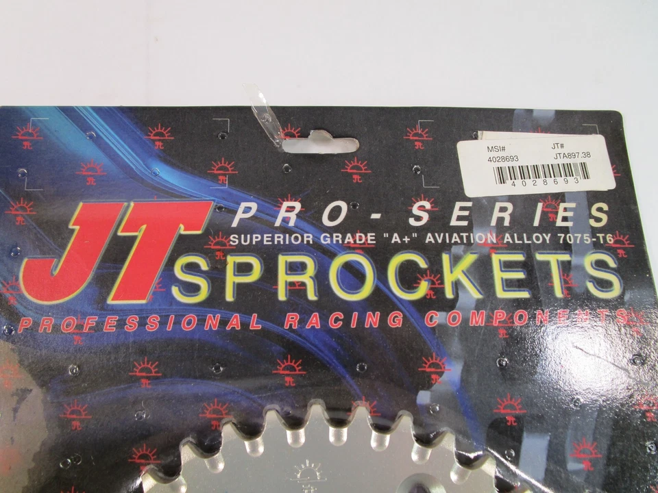 Piñones Jt JTA897.38 7075-t6 aleación de aviación para KTM 690 Smc R 4T 2012-2020 Foto 3 de 3