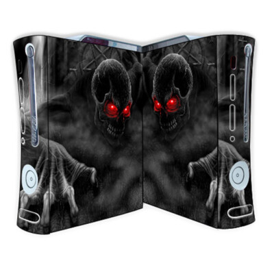 99 Red Eye Skull Vinyl Skins Decal Sticker Case For Old Original