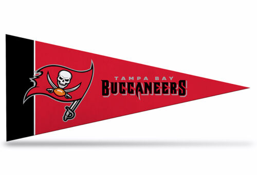 Tampa Bay Buccaneers NFL Mini Pennant  9"x4",New, Felt, Made in USA, Banner,   - Picture 1 of 2