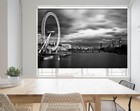 Blackout Roller Blind Window Shade Printed Picture Westminster Bridge London Eye