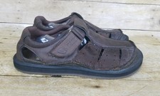 skechers mens leather sandals