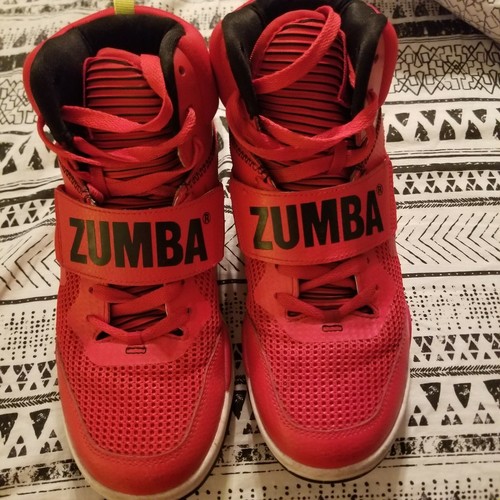 Zumba Court Air 2.0 Leather Shoes Red A1F00144. Size 10 eBay