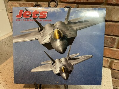 Jets 2021 Wall Calendar 12”x12” Lockheed Martin | eBay