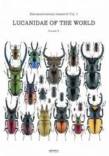 Insect - BOOK Entomodiversity research no. 1  " Lucanidae of the world " ....!!