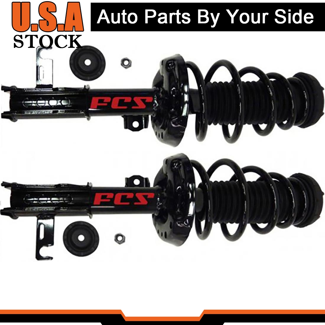 Front Struts & Sway Bar For 2013-2016 Buick Verano 2.0L Turbo. Lifetime Warranty
