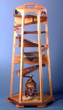 Woodworking plas patterns to build a fun marble game in wood