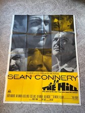 Sean Connery - The Hill Movie Poster -- Rare 3 Sheet
