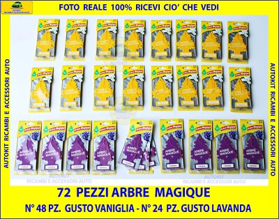 Profumo per auto, deodorante in barattolo con profumo di vaniglia x2