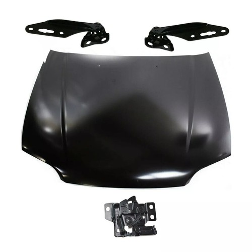 Primed Hood w/ Hinges & Latch Set For 1992-1995 Honda Civic Coupe Hatchback - Picture 3 of 12