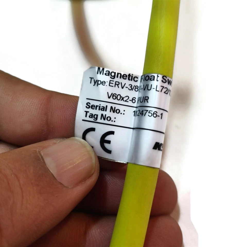 KSR-Kuebler Magnetic Float Switch Type : ERV-3/8"-Vu-L72/12-B40A - Image 3 of 4