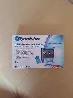 Roadstar LCD Colour Television / Monitor 