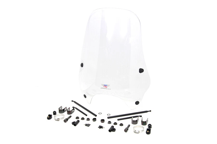 Parabrisas transparente Streetshield para Harley Davidson Foto 2 de 4