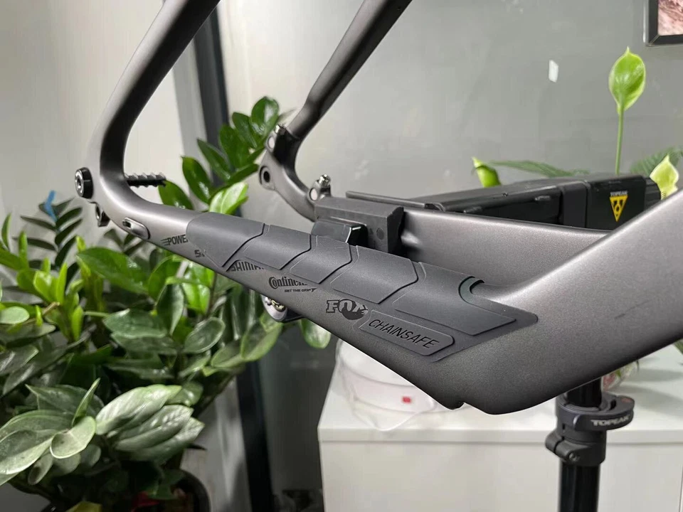 MTB Bike Chain Stay & Frame Downtube Protector Bicycle Protective Sticker Paster - Image 3 of 4