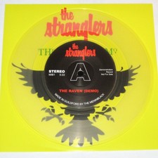 THE STRANGLERS The Raven (Demo) 7" UK Clear Vinyl Tank (Live) 45 Vinyl Punk Rare
