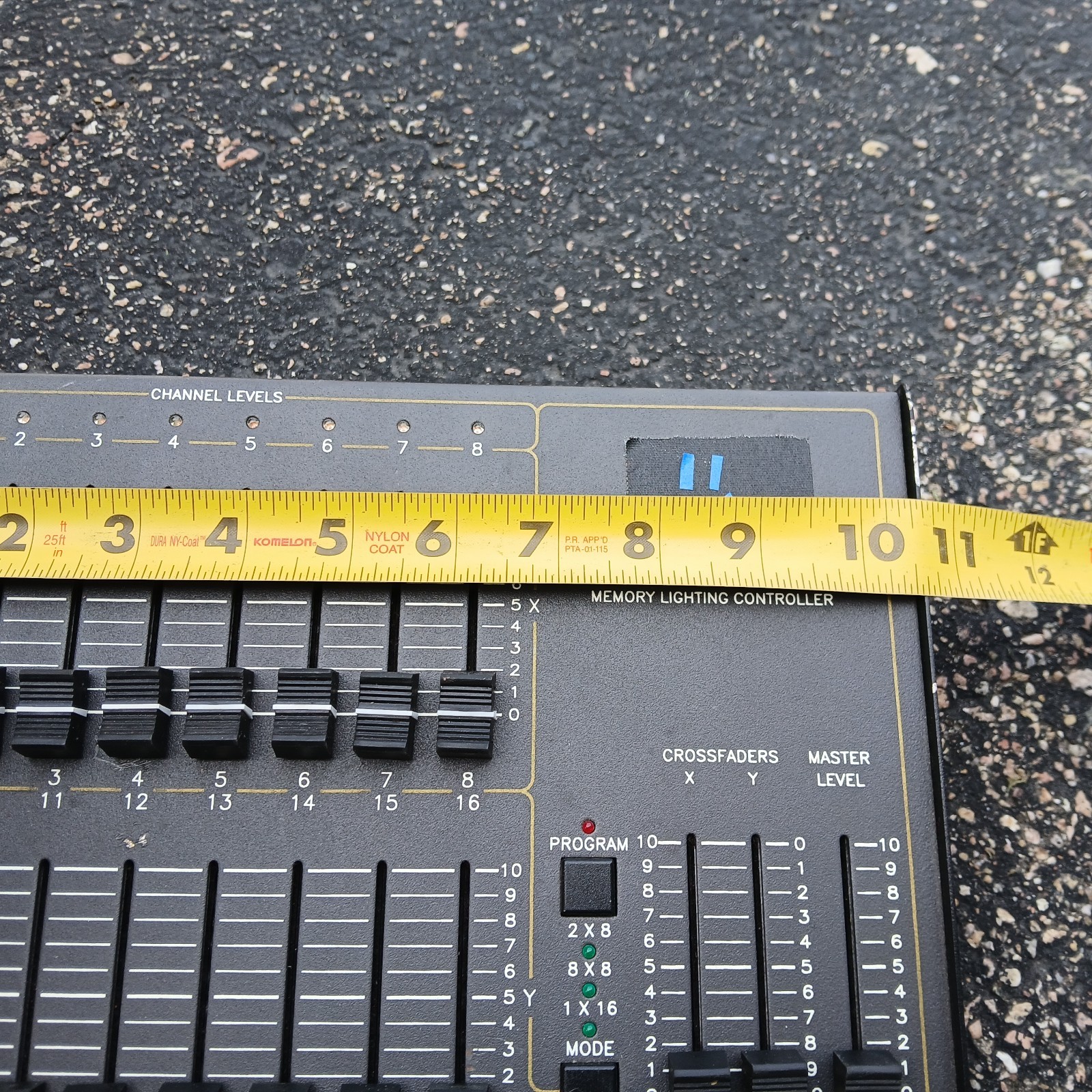 NSI MC 7008 16 Channel Memory Lighting Controller Console Works No Power Supply