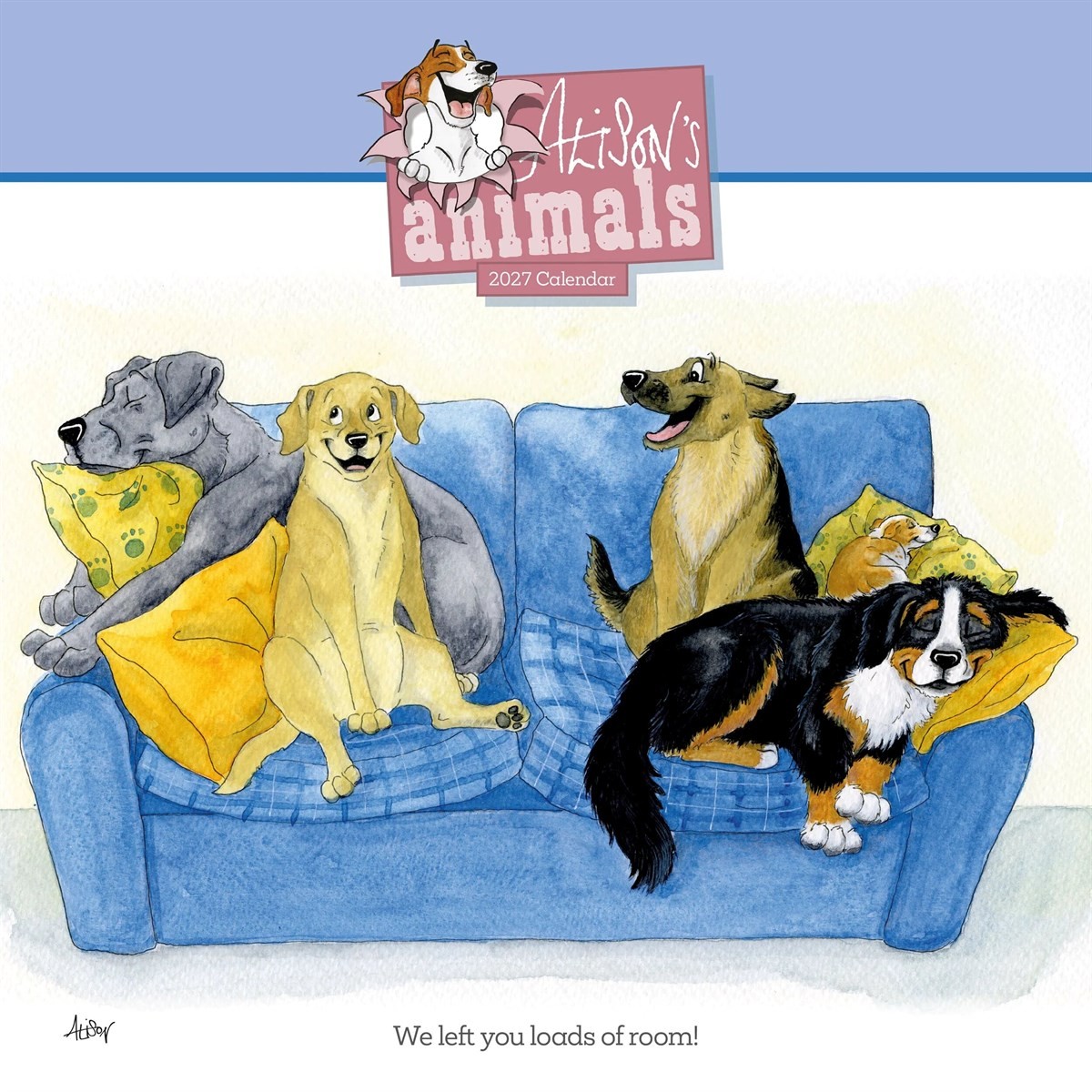Alison's Animals Calendar 2027, Wall Calendars, Month To View, Animals, Gift