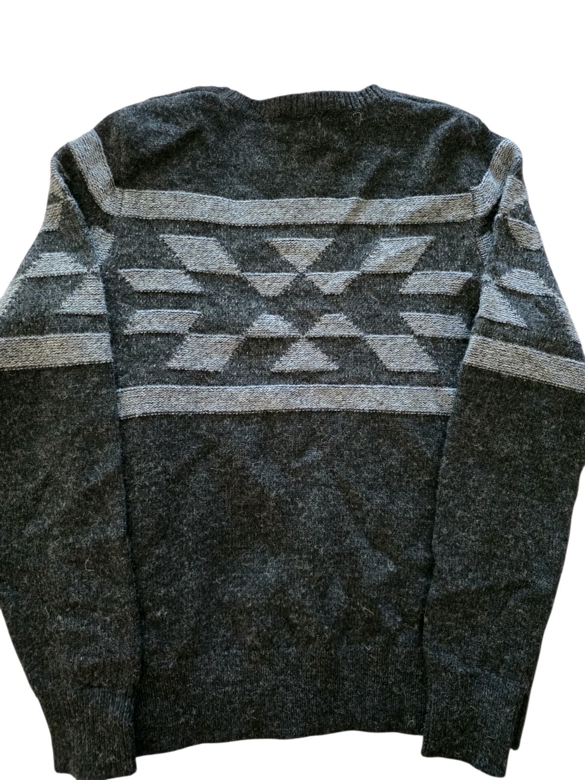 Pendleton Washable Wool Charcoal Gray Blanket Azt… - image 2