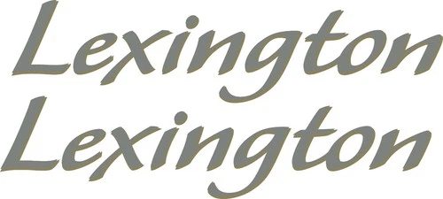 Fits LEXINGTON by FOREST RIVER RV Motorhome Camper Vinyl Decal 5.75" x 24"