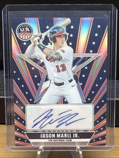 2026 Panini Stars & Stripes Prizm USA Baseball Jason Marll Jr. 15U Signatures