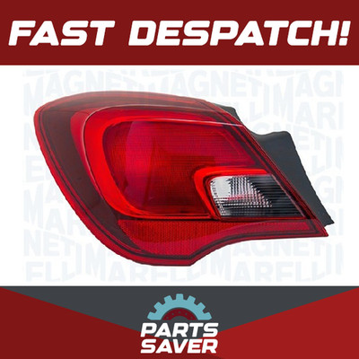 Rear Light Lamp fits OPEL CORSA E 1.0 Right 2014 on Back Marelli 13428456 New